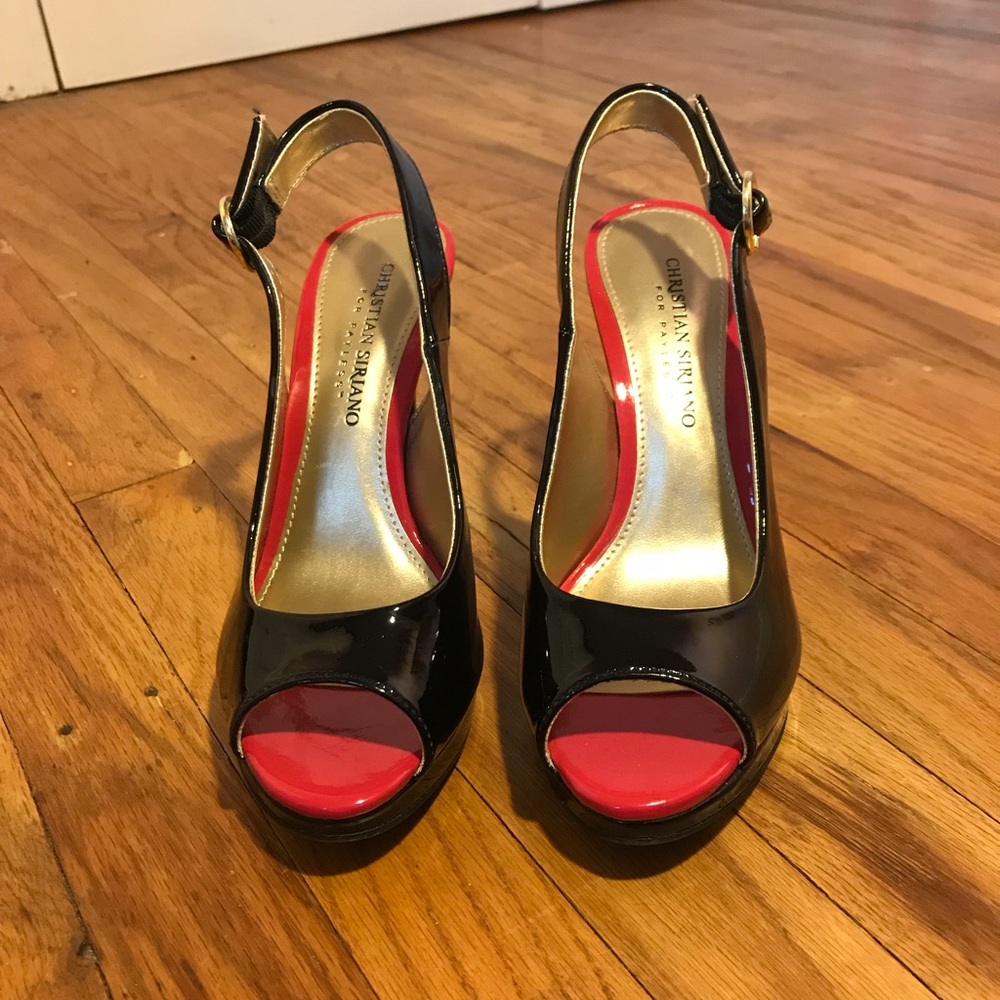 Christian Siriano Black Heels